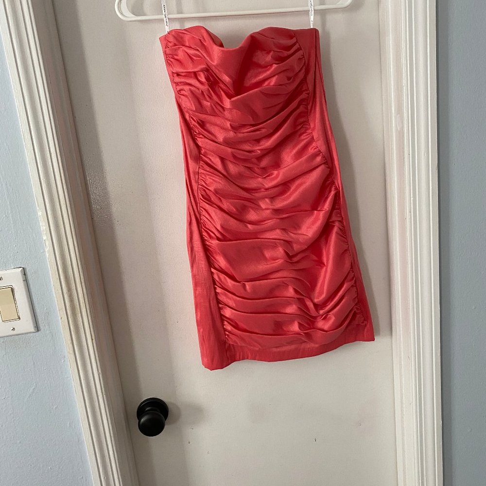 Strapless Mini Dress